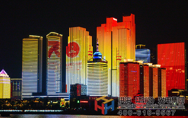 70周年燈光秀-樓體亮化 70周年燈光秀-樓體亮化